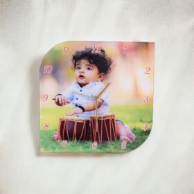 Baby image wall clock